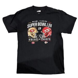 Super Bowl 2020 NFL T-shirt SZ L 49'ers X KC Chiefs NFL Team Apparel